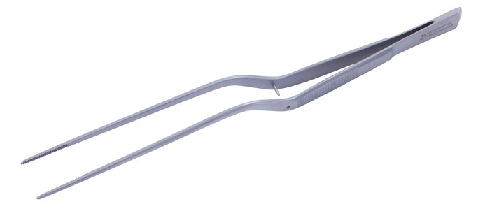 Forceps, Cushing Bayonet Dressing, 7 1/4 in (Aspen Surgical 30-1155)