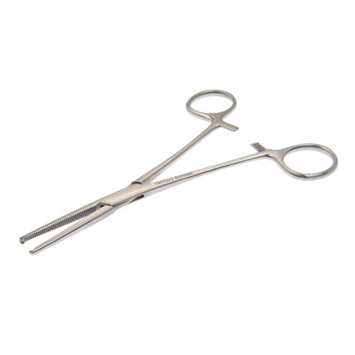 Forceps, Rochester-Ochsner, Straight, 1 x 2 Teeth, 6 1/4 in (Aspen Surgical 34-4110)