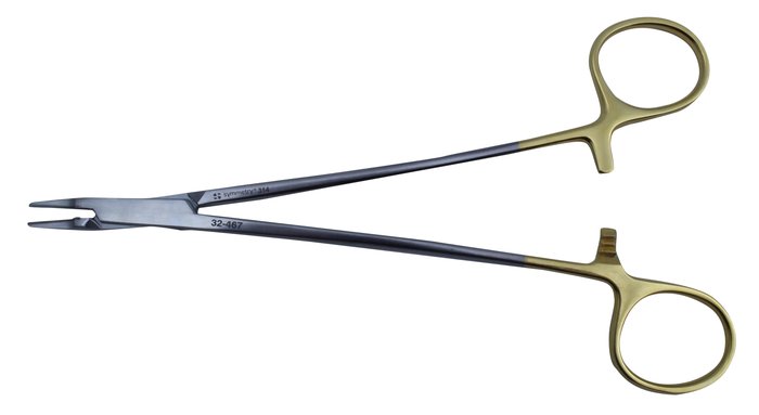 Needle Holder, Ryder, TC, 1.0 mm Jaw,7 in (Aspen Surgical 36-3012)
