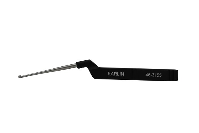 Karlin Cutter, Cervical Cortical Bone Currette, Forward Straight Tip, 8 1/2 in (Aspen Surgical 46-3155)