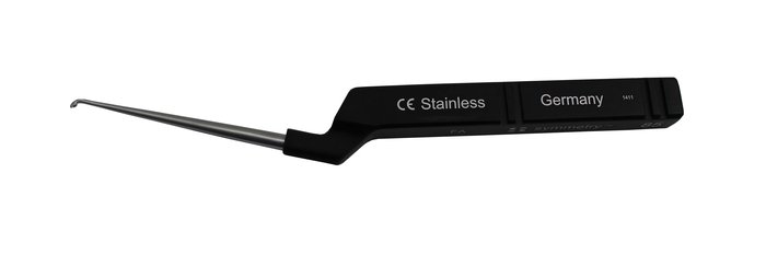 Karlin Curette, Microdiscectomy Cervical, Forward Angle, Size 0000, 8 1/2 in (Aspen Surgical 46-3159)