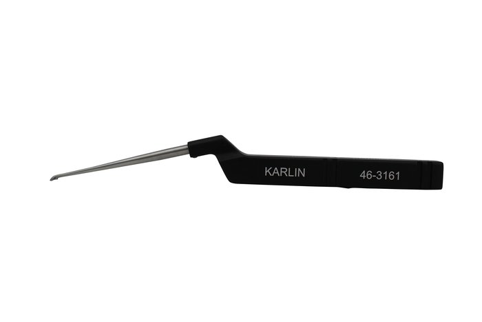 Karlin Curette, Microdiscectomy Cervical, Backward Straight, Size 0, 8 1/2 in (Aspen Surgical 46-3161)