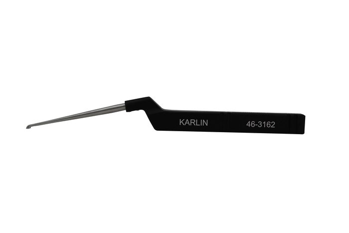 Karlin Curette, Microdiscectomy Cervical, Backward Straight, Size 00, 8 1/2 in (Aspen Surgical 46-3162)