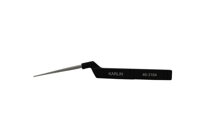 Karlin Curette, Microdiscectomy Cervical, Backward Straight, Size 0000, 8 1/2 in (Aspen Surgical 46-3164)