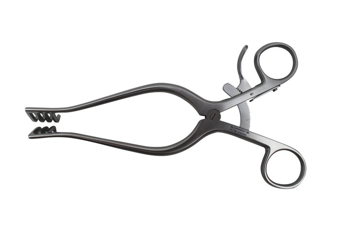Retractor; Weitlaner; Blunt; 7 1/2 in (Aspen Surgical 50-1199)