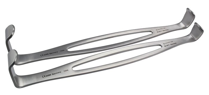 Retractor, Army-Navy, 8 1/2 in, (Set of 2) (Aspen Surgical 50-4071)
