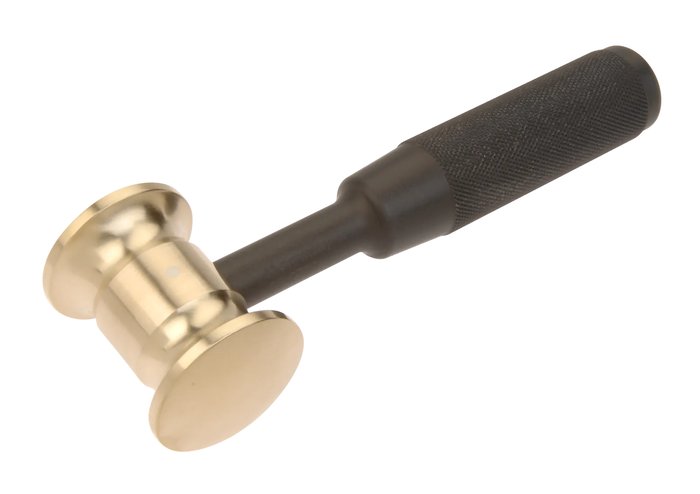 Mallet, Smith-Peterson, 1 1/2 in x 7 in, Solid Brass Head, Small, Weight 15 oz (Aspen Surgical 88-2500)