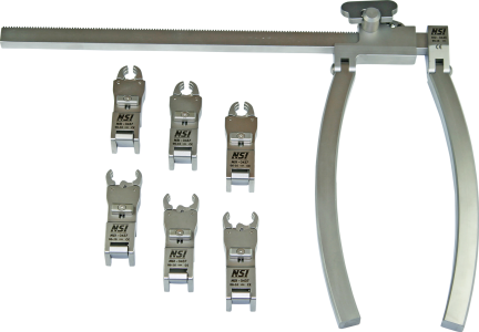 Clear-Line LS Quick-Rail frame with blade adapters (NSI)