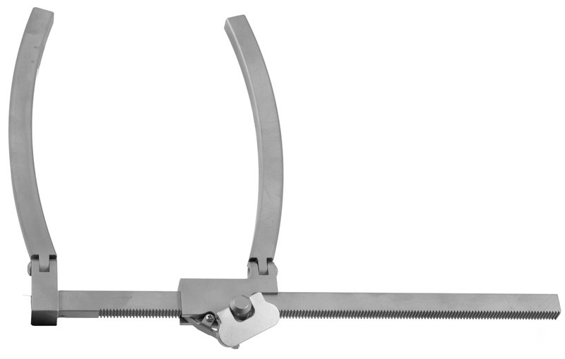 Clear-Line L lumbar retractor frame (NSI / Novus NSI-0440; shown from Sontec SI-0440)