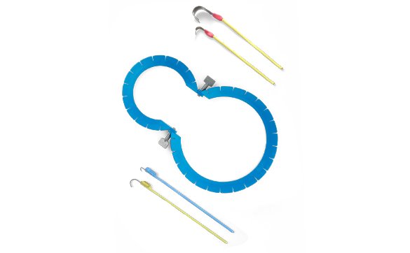 CooperSurgical Lone Star retractor system — ring + elastic stay hooks (revision ACDF)