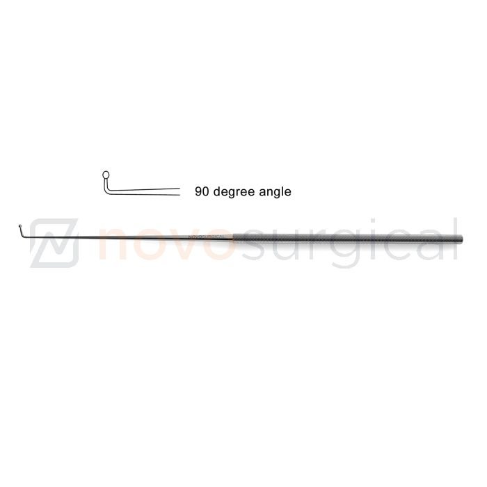 V. Mueller Rhoton ball dissector, 5 mm, 40 deg (NL3785-016; vendor tip reference)