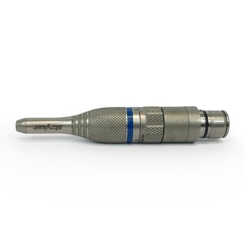 Stryker Elite/Signature heavy-duty attachment, straight 9cm, blue ring (Stryker 5407-120-050)