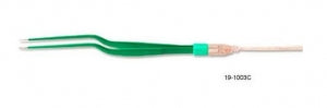Scoville insulated bipolar bayonet forceps, 7 3/4in (Kirwan Surgical 10-1203NS; equivalent shown)