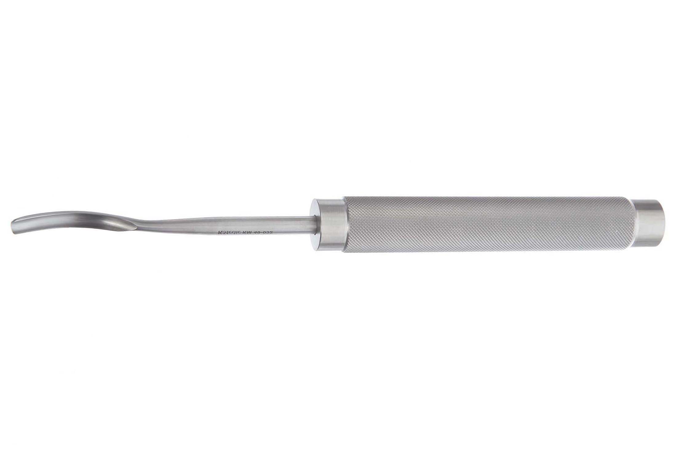 Spinal gouge, 1/2in (Pilling / Teleflex P-20287; Cobb-type spinal gouge shown)